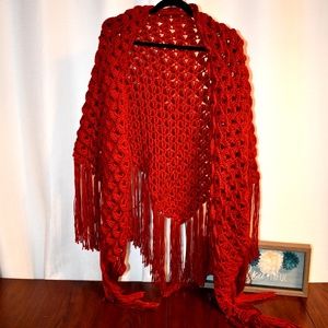 Beautiful Handmade Crochet Shawl Wrap